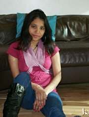 Pic gal 016. Kavya in ger favourite western outfits in lounge